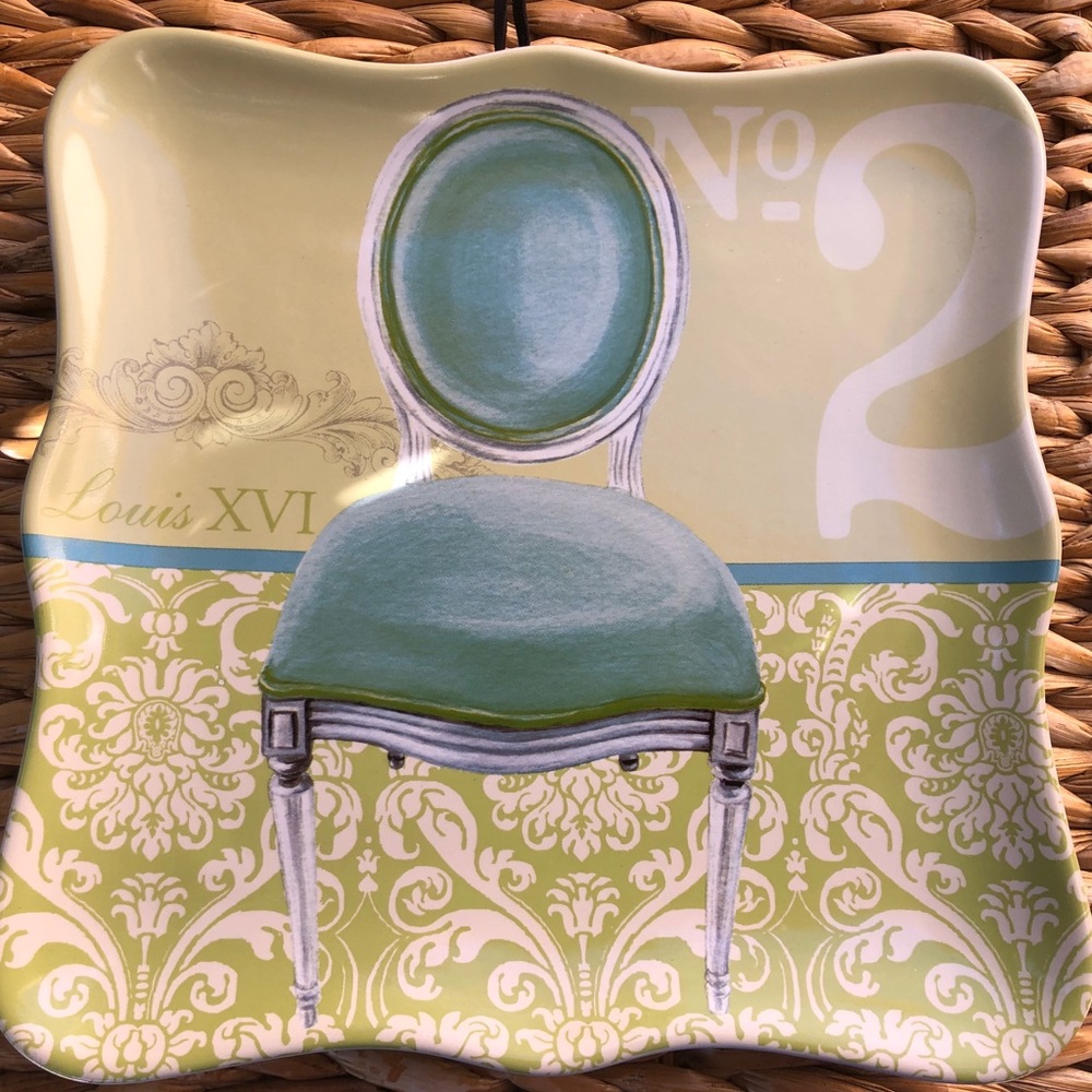 Paula Prass Chair Wall Hanging Ceramic Plate